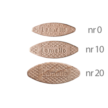 Bukowe obce pióro Nr 0, 10, 20 Lamello