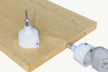 Dysza do gniazda pod kołek śr. 6 mm