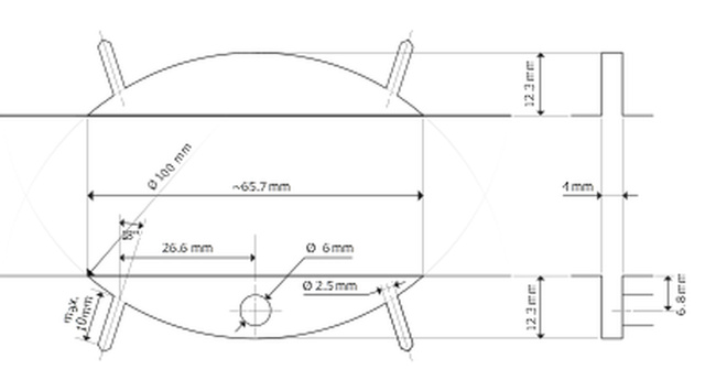 Clamex S-20 z przyrządem – 300 par