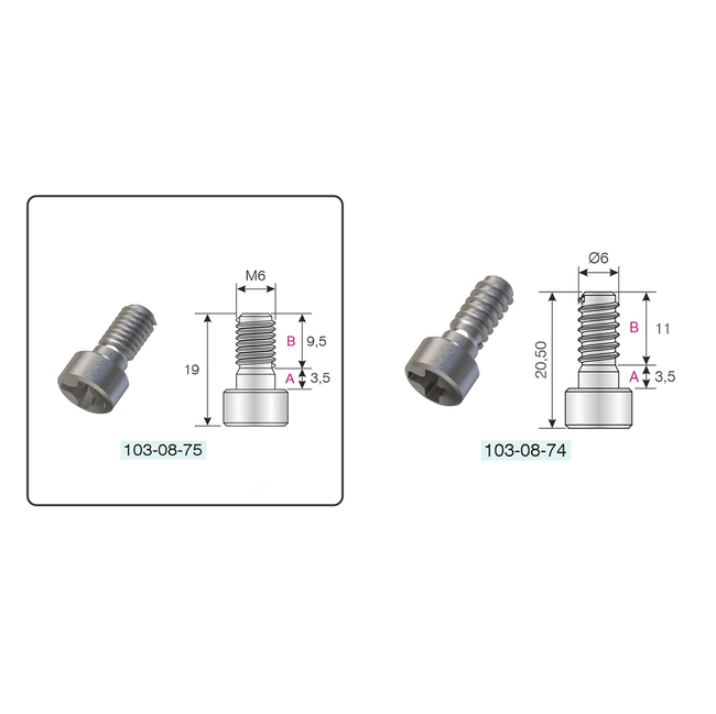 Śrubowe złącze meblowe QFIX do płyt od 16mm + śruba 6x11 mm HEX - 50 kpl.