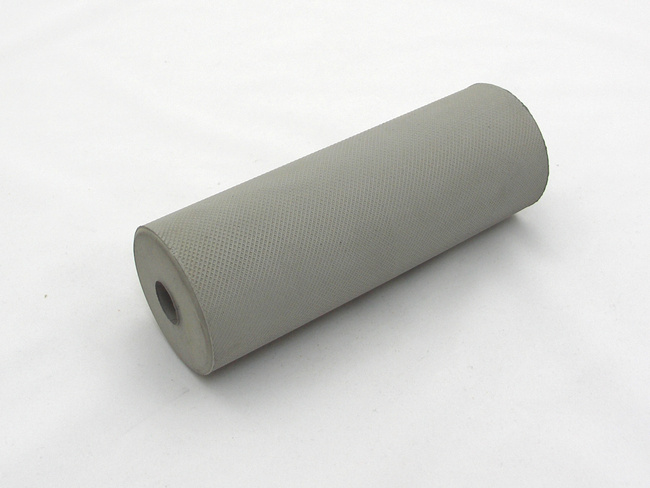Wałek gumowy/szary, szerokość 140 mm