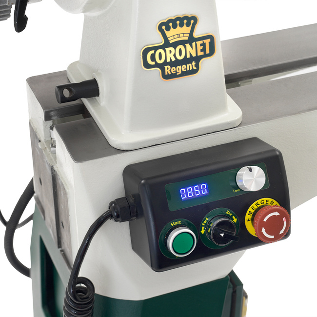 Tokarka do drewna Coronet Envoy Record Power + Uchwyt tokarski SC4 D100mm