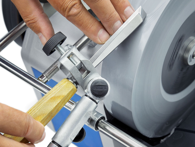 Przyrząd do dłut tokarskich palcowych, dłut i noży tokarskich wklęsłych SVD-186R Tormek