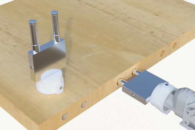 Dysza do gniazd pod kołki śr. 10 mm - podwójna