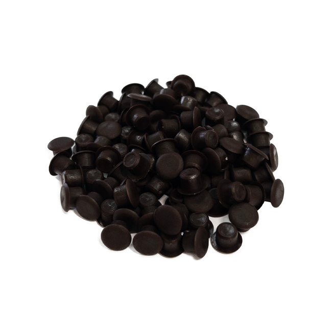 Zaślepki maskujące Clamex P Lamello ⌀6 mm 90° czarny RAL 9011 – 500 szt.