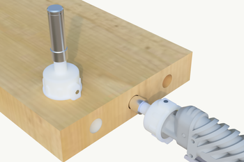 Dysza do gniazda pod kołek śr. 15 mm