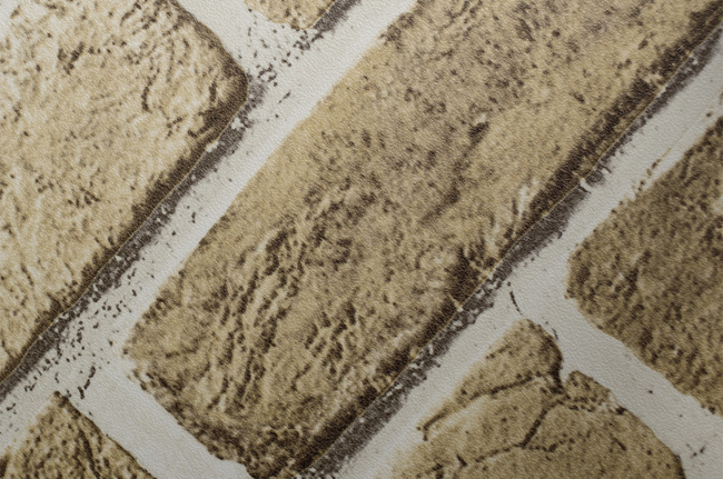 Folia cegła-beżowa - kamień naturalny / mineral