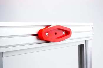 Szablon do gniazd i czopów, romb - diament