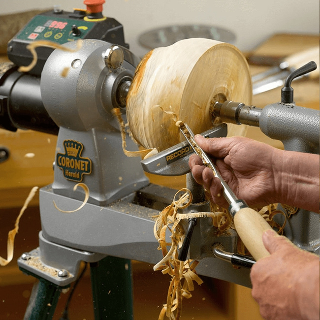 Tokarka do drewna Coronet Herald + Uchwyt tokarski SC4 D100mm