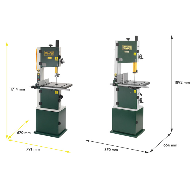 Pilarka taśmowa do drewna Sabre300 + podstawa jezdna