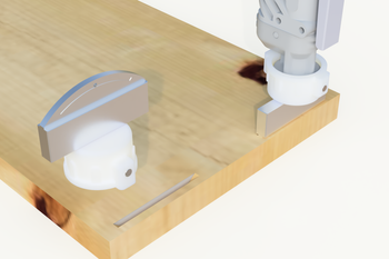 Dysza do gniazd pod złączki lamello typ 0