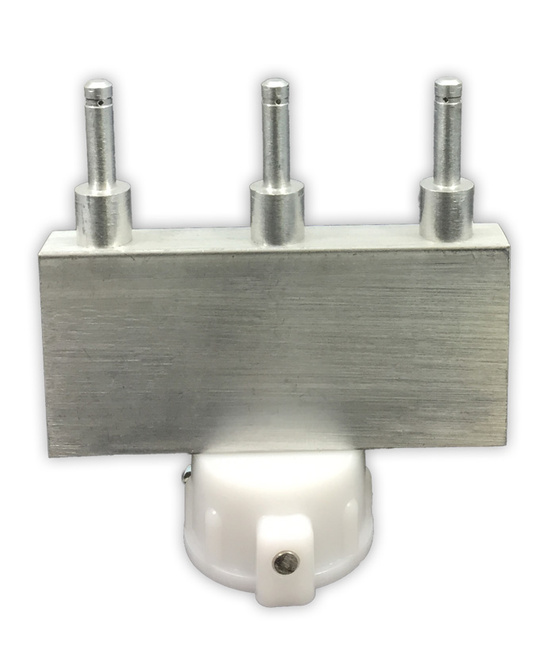 Dysza do gniazd pod kołki śr. 6 mm - potrójna