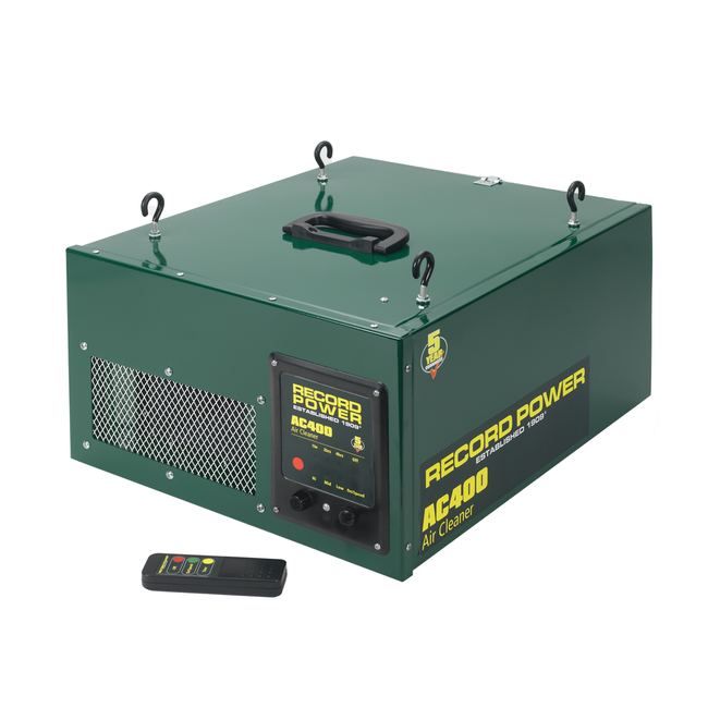 Oczyszczacz pyłu | filtr powietrza warsztatowy 695m³/h AC400 + Filtr zintegrowany ePM1 Premium 