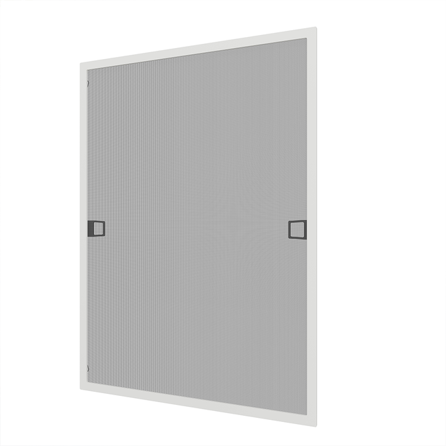 Moskitiera na okno ramowa biała 120x150 cm BASIC - zestaw