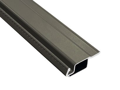 Profil aluminiowy do moskitiery A3, szary RAL 7039 - 3m