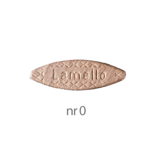 Lamelki bukowe, obce pióro Nr 0 Lamello