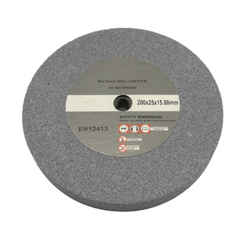 Kamień szlifierski szary szer. 25 mm, Ø 200 mm (8"), tlenek glinu, granulacja 36 (do RSBG8)