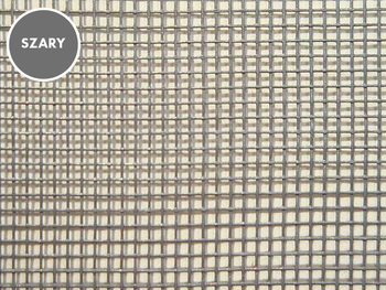 Moskitiera z włókna szklanego szara miękka szer. 0.75 m 18x16x0.2 mm