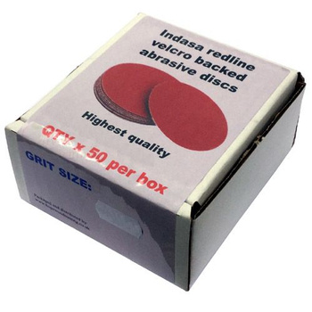 Wymienne krążki, dyski szlifierskie Ø37 mm mocowane na rzep - 50 szt.