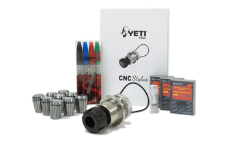 Oprzyrządowanie YetiTool CNC Stylus - 3w1