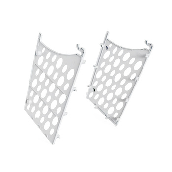 Kosz uchylny do przechowywania, szafkowy, biały