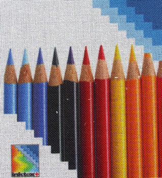 Poliester 9696-2055 błękit manganowy, szer. 153 cm - 1 mb.