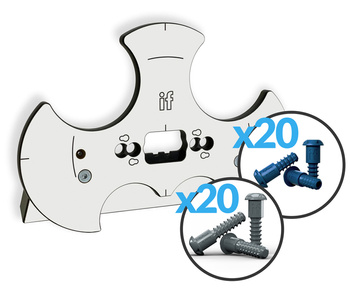 Szablon Peanut MINI ® + frez 12.7 mm