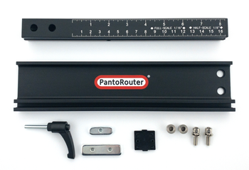 Prowadnica do prostopadłego pozycjonowania ze skalą