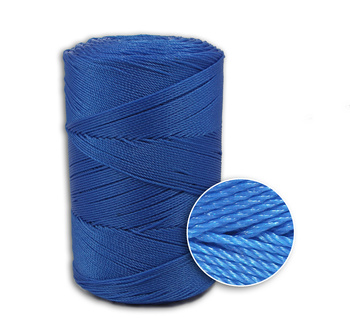 Linka polietylenowa kręcona ∅1.5mm niebieska