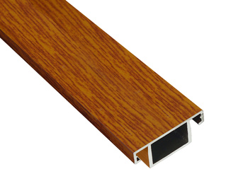 Poprzeczka wzmacniająca do moskitiery drzwiowej struktura złoty dąb A4 - 3.2m