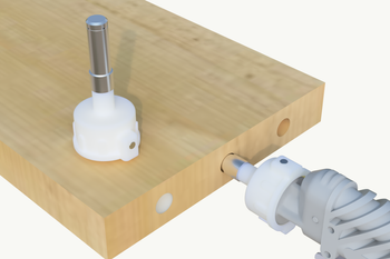 Dysza do gniazda pod kołek śr. 12 mm