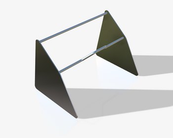 Podstawa pod ręczną nakładarkę kleju, szerokość 120 mm