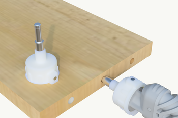 Dysza do gniazda pod kołek śr. 8 mm