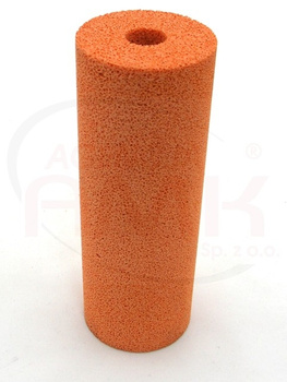 Wałek gąbczasty/pomarańczowy, szerokość 220 mm