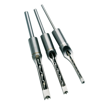 Wiertła do otworów kwadratowych 6.3, 9.5 i 12.7 mm (do RPM75, BM16, FM25) - 3 szt.