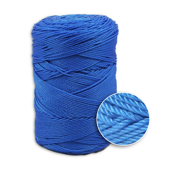 Linka polietylenowa kręcona ∅3.0mm niebieska