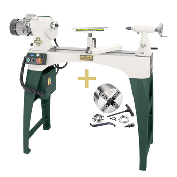 Tokarka do drewna Coronet Envoy Record Power + Uchwyt tokarski SC4 D100mm